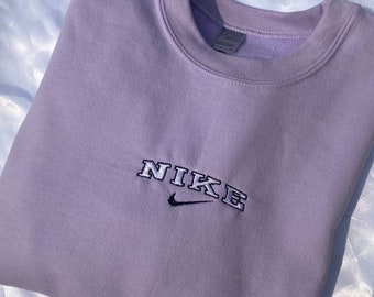 nike crewneck purple