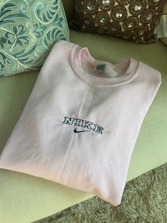 light pink nike crewneck