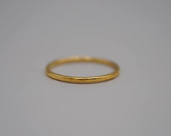 Yellow Gold Stacker Ring