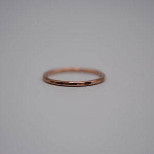 Rose Gold Stacker Ring