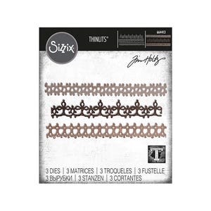 Crochet #2 Thinlits Dies 664413 - Sizzix - Tim Holtz