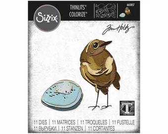 Thinlits stansset 16PK Arthur Colorize van Tim Holtz
