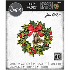 Yuletide Thinlits Colorize Dies 666073 - Sizzix - Tim Holtz