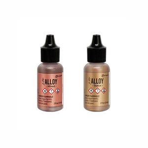 Alcohol Ink Alloys Kit 2 Mined/Statue - Tim Holtz - Ranger Ink