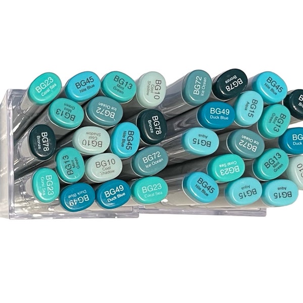 Copic Sketch Markers - Singles - (BG) Blue Green Variants