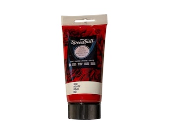 Speedball Block Printing Ink - Red