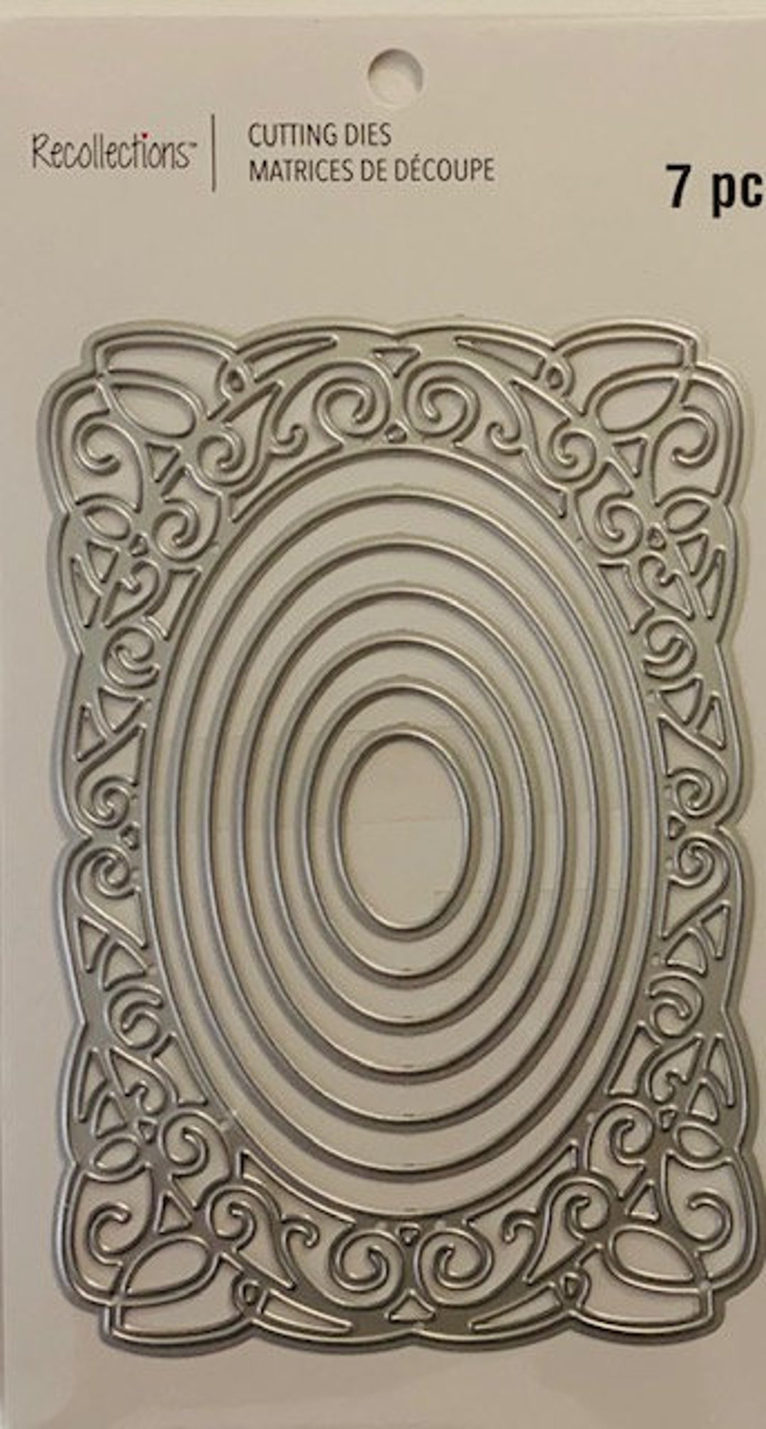 Recollections Cutting Dies Oval Frame Cutting Dies 624789 Etsy