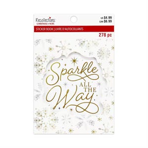Sparkle all the Way Christmas Sticker Book - Recollections