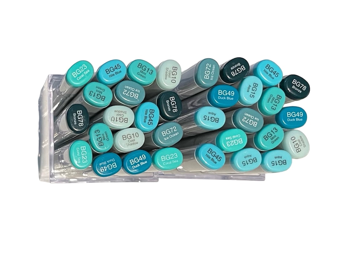 RESTOCKED 9/10* Copic Sketch Markers - Singles - (BG) Blue Green