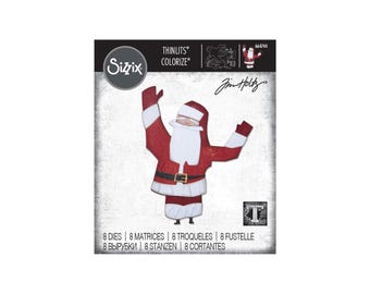 Papercut Christmas #1 Thinlits Colorize Dies 664744 - Sizzix - Tim Holtz