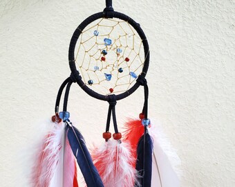 Native American Red, White and Blue Dreamcatcher