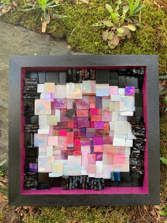 Mosaic Art - Gothic Barbie