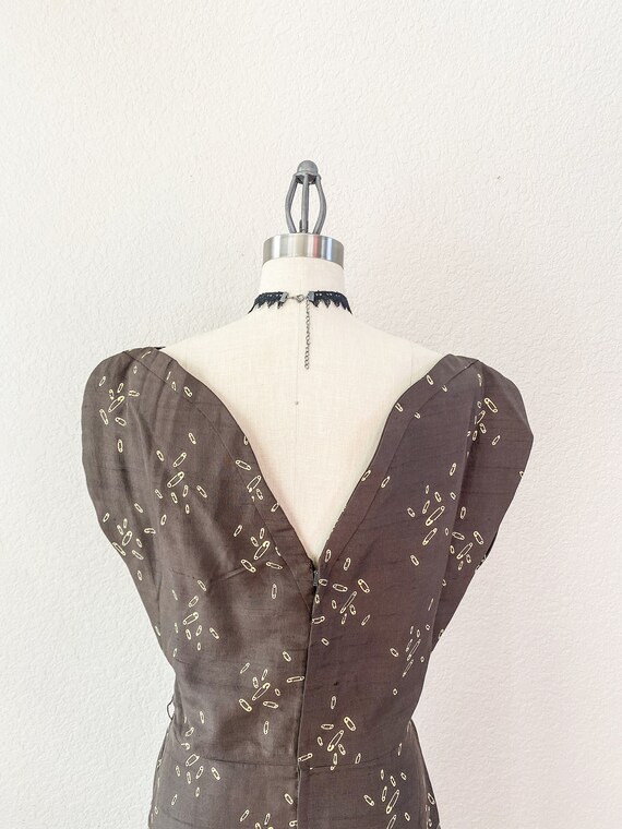 HOWARD GREER Rare 1940s Dress 40s Womens Clothing… - image 5