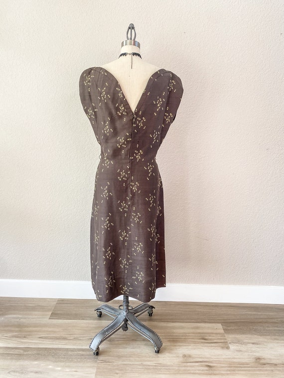 HOWARD GREER Rare 1940s Dress 40s Womens Clothing… - image 6