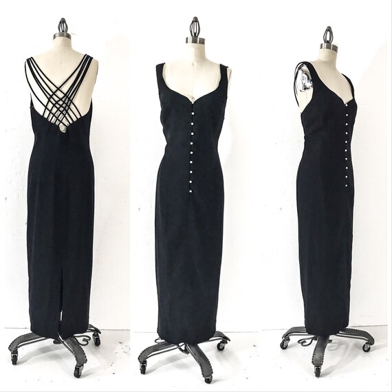 black dress 90s