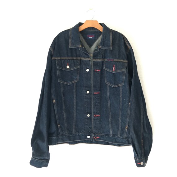 tommy hilfiger jeans jacket vintage