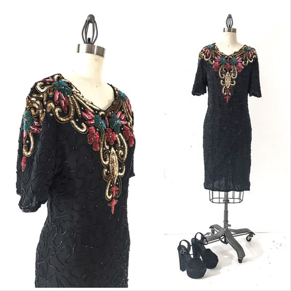 80s Vintage Clothing 80s VINTAGE DRESS 80s Formal