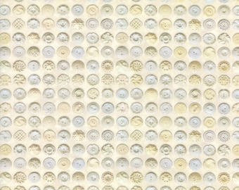Flea Market Fresh Mix  by Cathi Holden   7356 21D   Parchment ****Buttons So Cute
