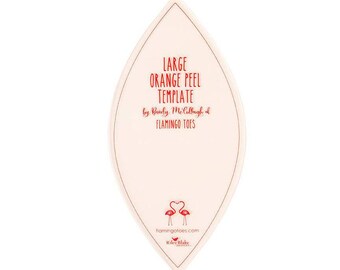 Beverly McCullough Large Orange Peel Template