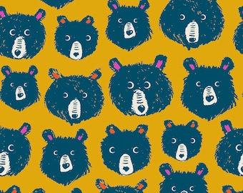 Moda Ruby Star  Teddy and the Bears  2102 11 Yellow-- IN Stock  -Shipping Now   Love These