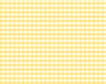 Gingham Small Yellow C440-50   by Riley Blake