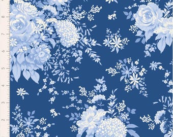 IN STOCK  Tilda Something Blue Wildgarden Night  Yardage by Tone Finnanger 100677 Ships June 1