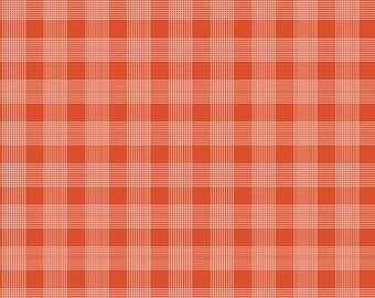 Press On  C15262-Red Pinstripe Plaid.    J. Wecker Frisch  Riley Blake Designs ***In Stock - Shipping Now****