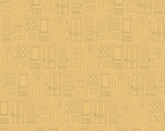 Feels Like Home Knock Knock Honey by Amber Johnson for Riley Blake Designs - C14718-HONEY
