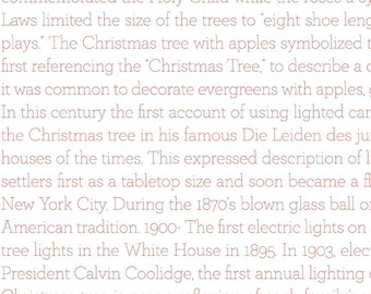 Classic Christmas  by J. Wecker Frisch 16291 RED Writing  for  Riley Blake Designs **Just In ****