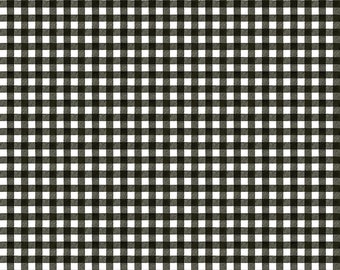 Pumpkin Patch  C14574-Black Gingham  J. Wecker Frisch  Riley Blake Designs ***In Stock - Shipping Now****