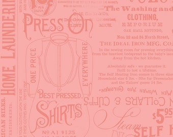 Press On  C15259-Pink  Pressing Matters   J. Wecker Frisch  Riley Blake Designs ***In Stock - Shipping Now****