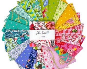 Besties.   22 Prints  Complete by Tula Pink - In Stock - Shipping Now FQ /Half Yard or Yard