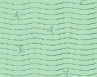 Press On  C15256-Mint  Cord Stripe   J. Wecker Frisch  Riley Blake Designs ***In Stock - Shipping Now****