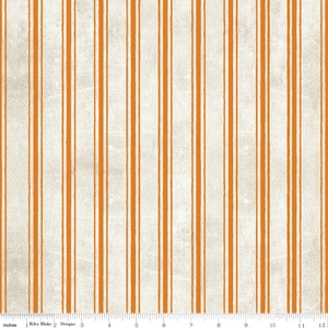 Pumpkin Patch  C14578-Orange Terrifying Ticking   J. Wecker Frisch  Riley Blake Designs ***In Stock - Shipping Now****