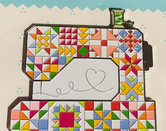 Riley Blake Needle MInder  Sewing Machine ** In Stock - SOOO CUTE LImited Edition