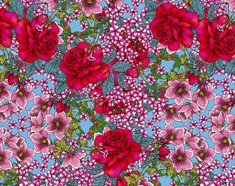 Language of Flowers - Odile Bailloeul  Under the Pergola Blue PWOB101.BLUE-  **Just Arrived ****