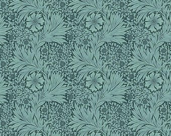 Morris Marigold  Bedford Park  PWWM006 Teal.  Free Spirit *****
