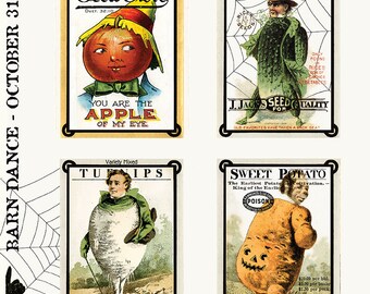 Pumpkin Patch  C14576-White See Packets J. Wecker Frisch  Riley Blake Designs ***In Stock - Shipping Now****