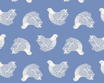 Moda Ruby Star Fabric Backyard RS2086 12      Blue Hens   In Stock and Shipping. Love this line