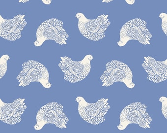 Moda Ruby Star Fabric Backyard RS2086 12      Blue Hens   In Stock and Shipping. Love this line