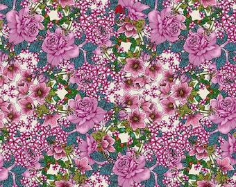 Backing Fabric 108  Pergola    Language of Flowers  Odile  Bailloeul  Gorgeous Backing
