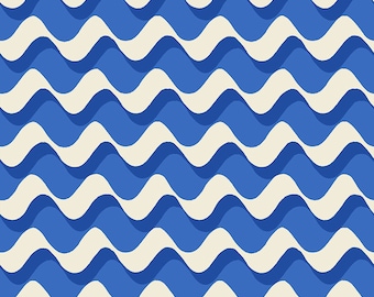 Moda Ruby Star Fabric Water    Waves   In Stock and Shipping