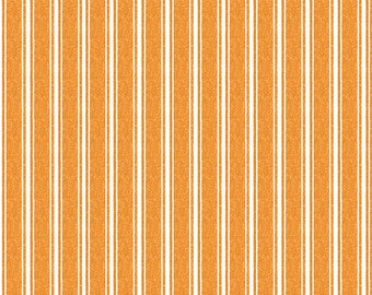 QUEEN OF WEEN - C13171 Orange Stripe  - J Wecker Frisch - 100% cotton - Riley Blake Designs