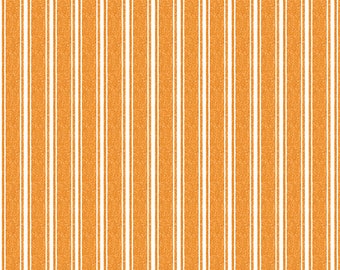 QUEEN OF WEEN - C13171 Orange Stripe  - J Wecker Frisch - 100% cotton - Riley Blake Designs