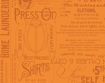 Press On  C15259-Orange  Pressing Matters   J. Wecker Frisch  Riley Blake Designs ***In Stock - Shipping Now****