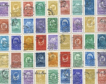 Flea Market Fresh  by Cathi Holden   7374 11    Multi ****Vintage Stamps
