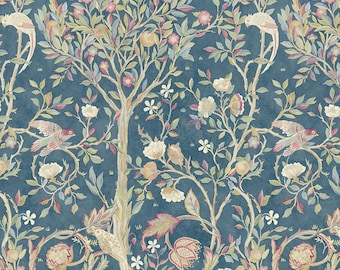 Morris  and Co. Red  House   Seasons by May   PWWM122.TEAL Free Spirit **Just Released****