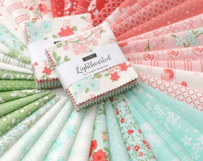 Featured listing image: Lighthearted 39 Fat Quarter Bundle Camille Roskelley for Moda