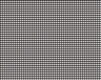 Gingham Small Black  C440-110   by Riley Blake