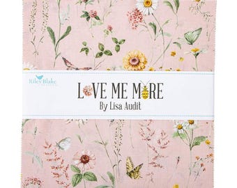 Love Me More  10" Stacker  by Lisa Audit  for Riley Blake  10" squares Layer Cake
